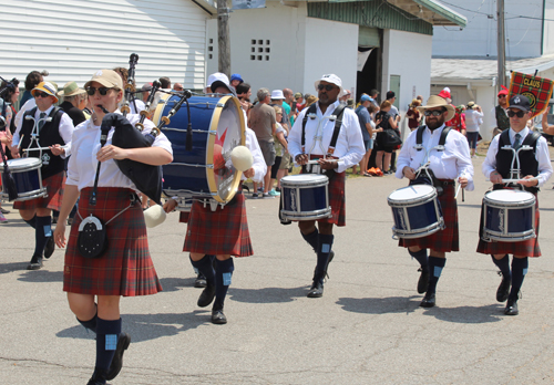 The Grand Parade at the 2024 Ohio Scottish Games and Celtic Festival