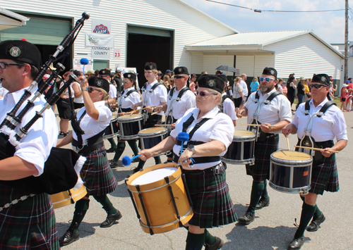 The Grand Parade at the 2024 Ohio Scottish Games and Celtic Festival