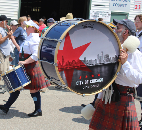 The Grand Parade at the 2024 Ohio Scottish Games and Celtic Festival