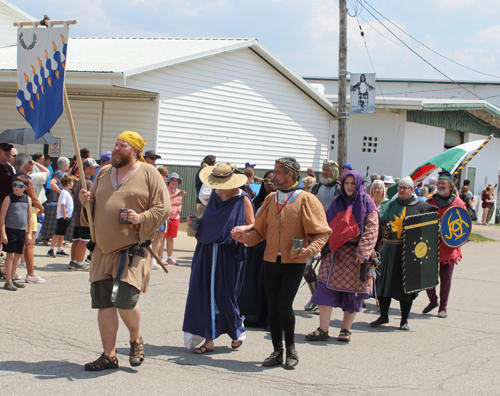 The Grand Parade at the 2024 Ohio Scottish Games and Celtic Festival