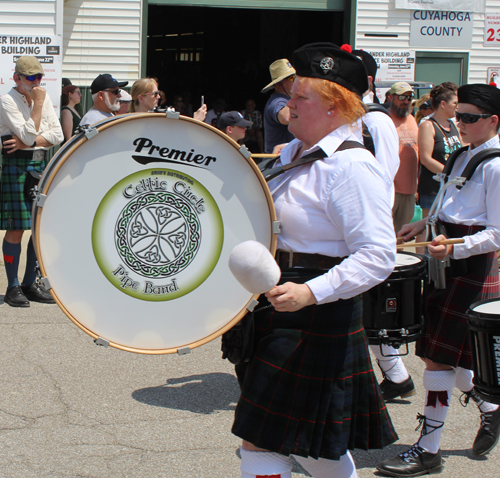 The Grand Parade at the 2024 Ohio Scottish Games and Celtic Festival