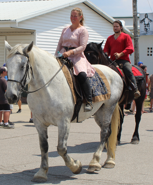 The Grand Parade at the 2024 Ohio Scottish Games and Celtic Festival