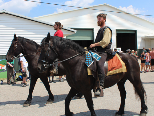 The Grand Parade at the 2024 Ohio Scottish Games and Celtic Festival