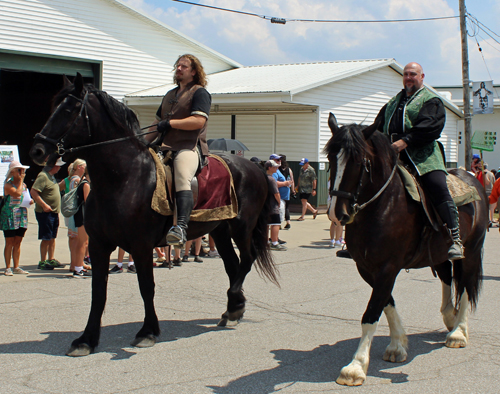 The Grand Parade at the 2024 Ohio Scottish Games and Celtic Festival