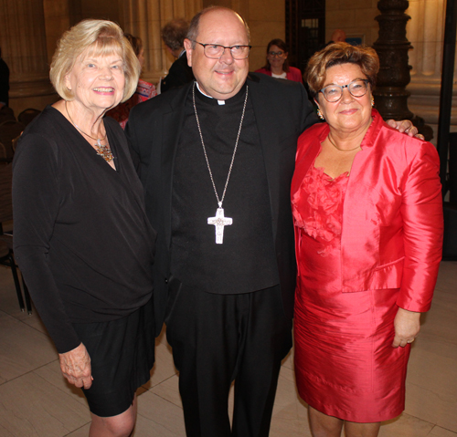 Ingrida Bublys, Bishop Malesic and Alenka Jerak