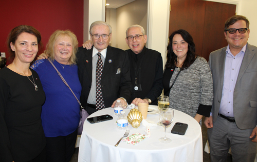 Consul General Suzana Cesarek, Pam and Kenny Yuko, Councilman Mike Polensek, Julie Tromba and Luka Zibelnik 