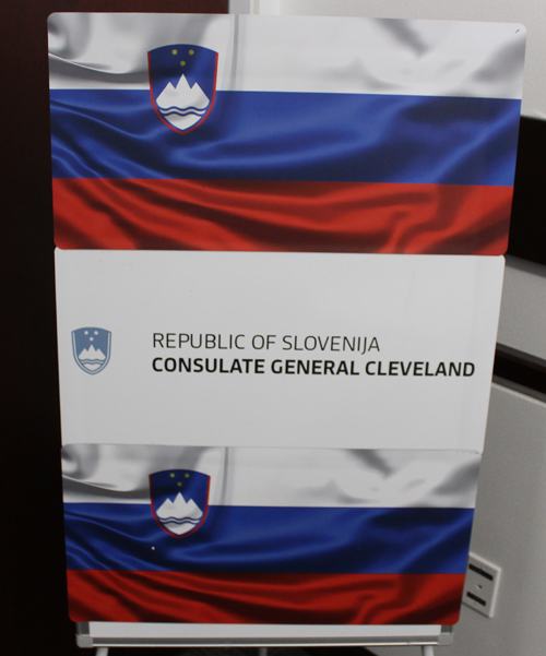 Slovenia Consulate General Cleveland sign