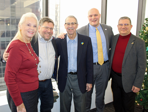 Joe Cimperman, Andy Fedynsky, Tobias Engel and Taras Mahlay