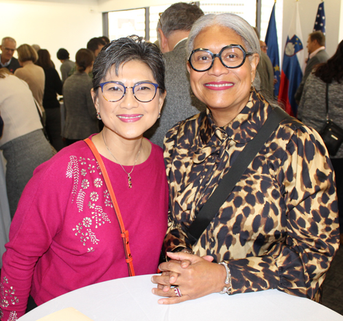 Nicky Sulandari and Honorary British Consul Sandra Morgan