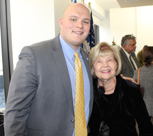 Tobias Engel, State of Ohio International Affairs and Ingrida Bublys, Honorary Consul of Lithuania