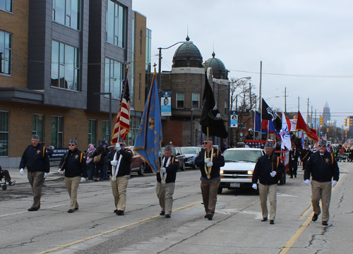 2025 Kurentovanje Parade in Cleveland - St Vitus Catholic War Veterans Post 1655