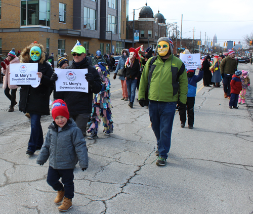 2025 Kurentovanje Parade in Cleveland - St Mary's Slovenian School