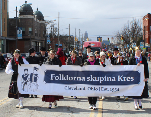 2025 Kurentovanje Parade in Cleveland - Folklorna skupina Kres