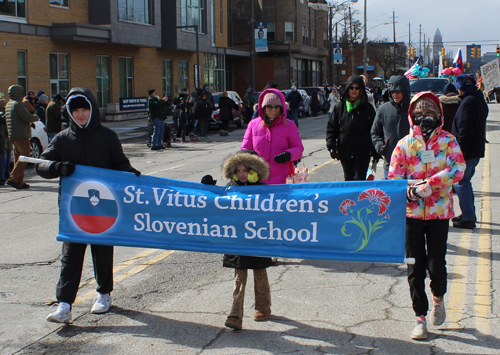 2025 Kurentovanje Parade in Cleveland - St Vitus Children's Slovenian School