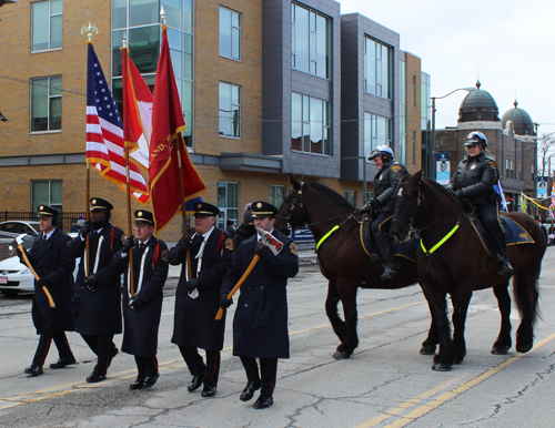 2025 Kurentovanje Parade in Cleveland - Fire and Mounted Police