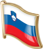 Slovenia lapel pin