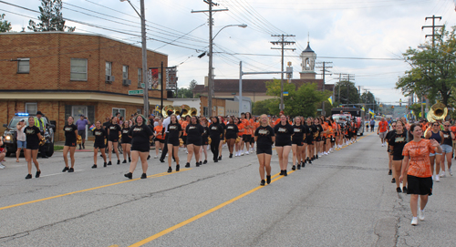 Normandy HS band at Ukrainian Independence Parade in Parma Ohio