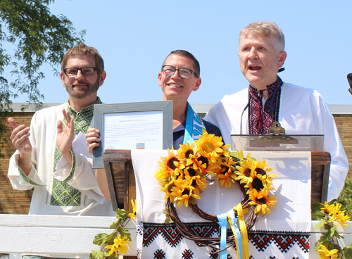 Roman Fedkiw, Sean Brennan and George Jaskiw