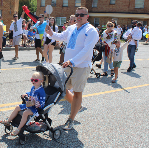 Ukrainian Independence Parade in Parma Ohio 2024