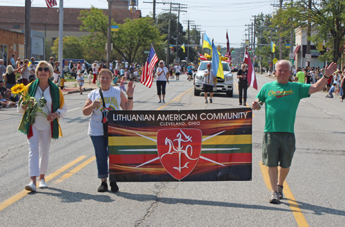 Ukrainian Independence Parade in Parma Ohio 2024 - Lithuanian