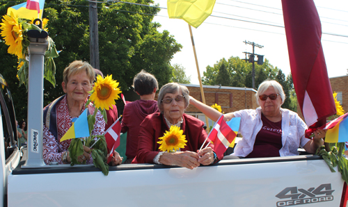 Ukrainian Independence Parade in Parma Ohio 2024 - Latvian