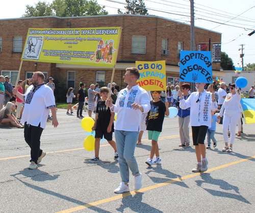 Ukrainian Independence Parade in Parma Ohio 2024