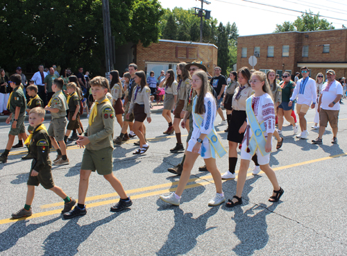 Ukrainian Independence Parade in Parma Ohio 2024