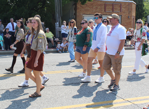 Ukrainian Independence Parade in Parma Ohio 2024