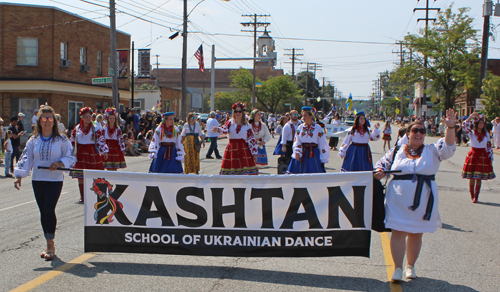 Kashtan Ukrainian Independence Parade in Parma Ohio 2024