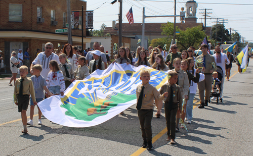 Ukrainian Independence Parade in Parma Ohio 2024