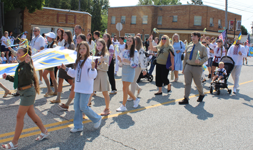 Ukrainian Independence Parade in Parma Ohio 2024