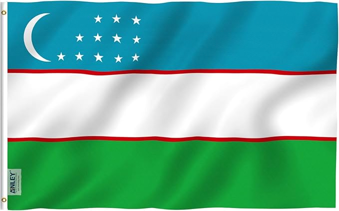 3x5 Feet Uzbekistan Flag 